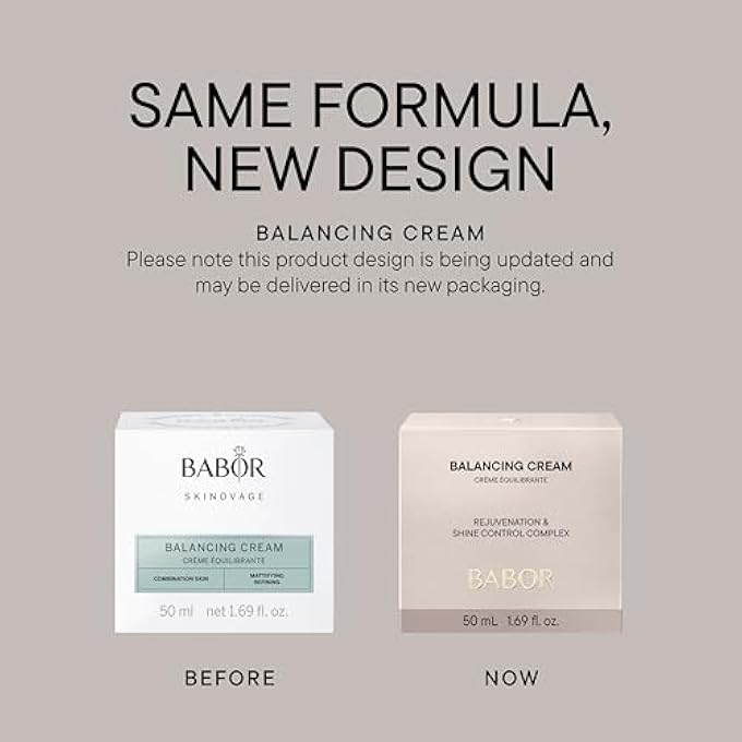 Babor SKINOVAGE BALANCING CREAM, FACE CREAM FOR COMBINATION SKIN, MATTIFYING MOISTURIZER FOR EVEN COMPLEXION, ANTI-AGING, 50 ML - Image 3